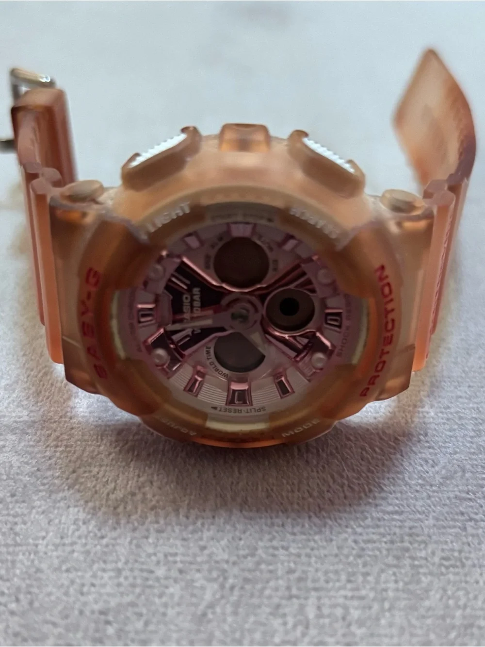 Casio Baby-G Women's Pink Resin Watch